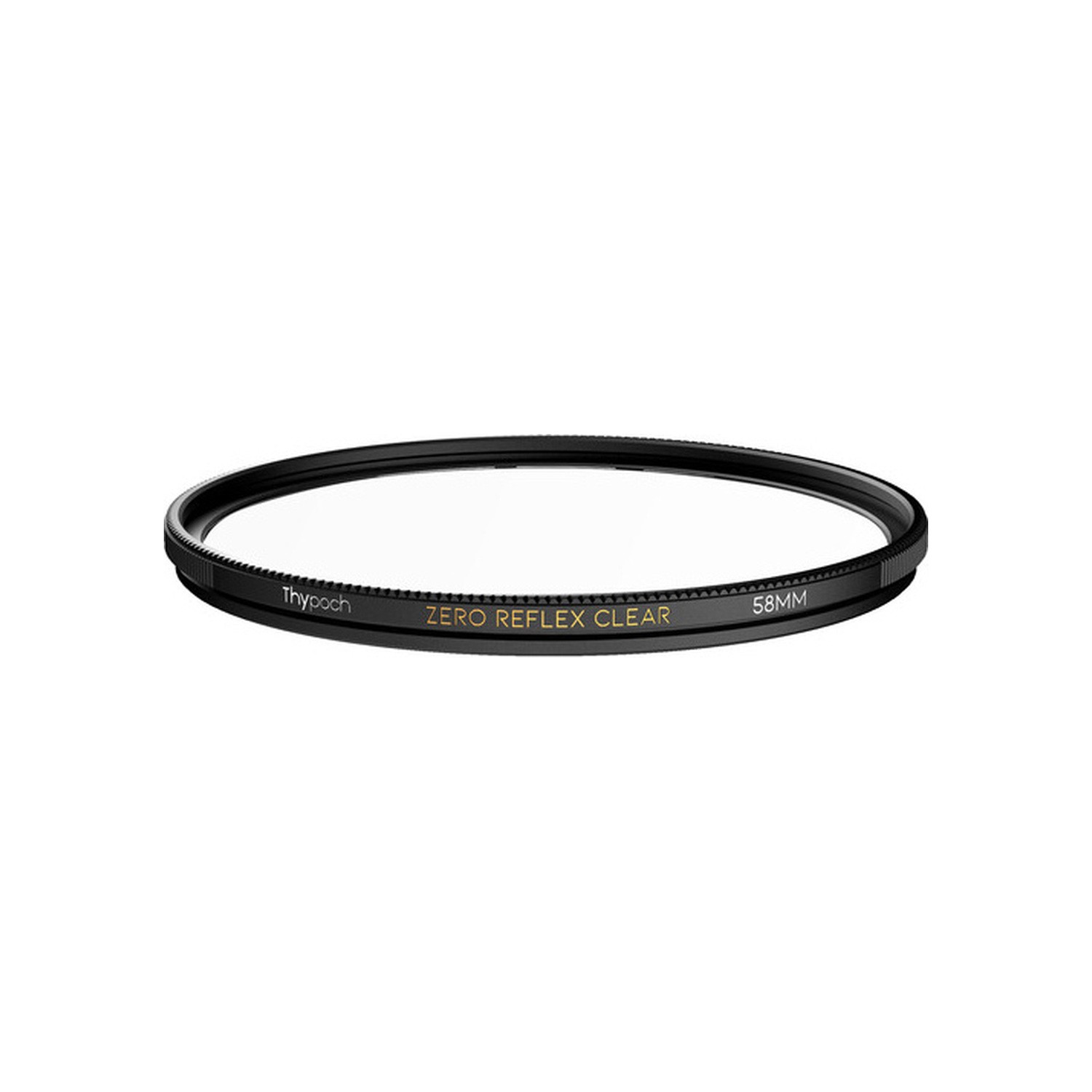 Thypoch Zero Reflex prozorni UV-filter (58 mm, črn)
