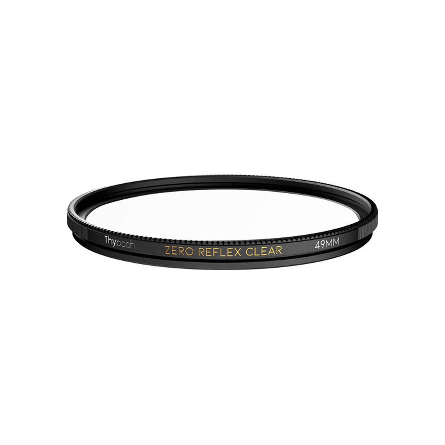 Thypoch Zero Reflex prozorni UV-filter (49 mm, črn)