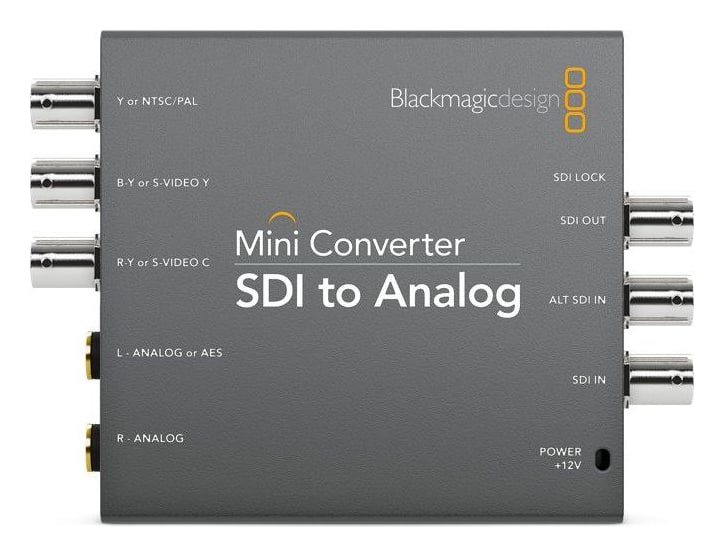 Mini Converter SDI to Analog – Komponentni, S-Video in kompozitni