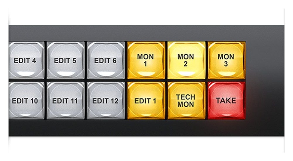 Blackmagic Videohub Smart Control Pro – Več ciljev in gumb Take