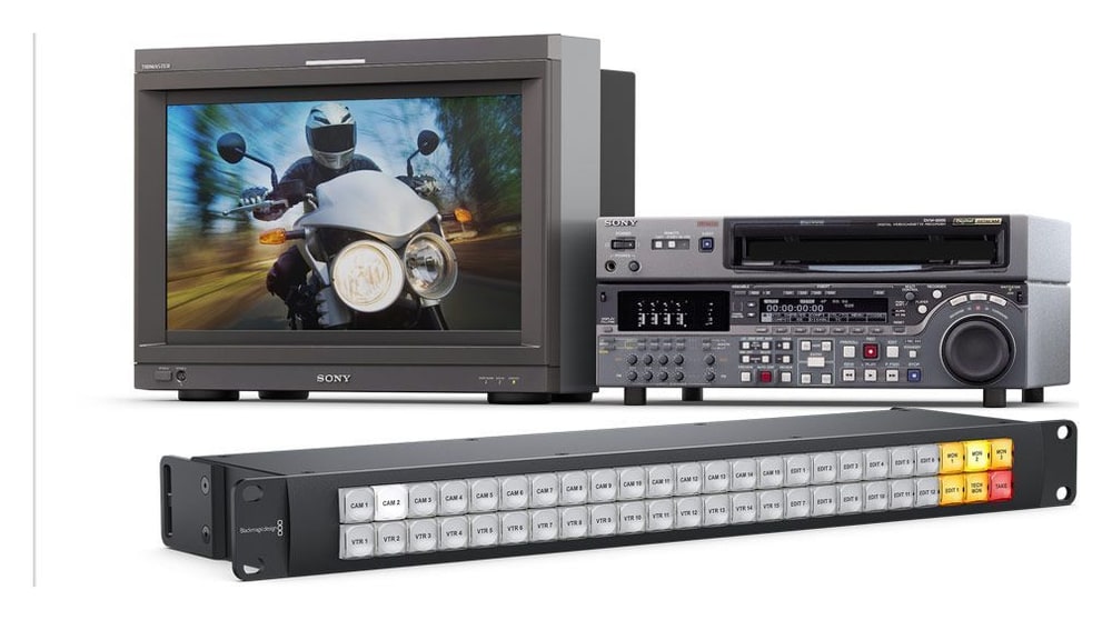 Blackmagic Videohub Smart Control Pro – Upravljanje v slogu cut-bus