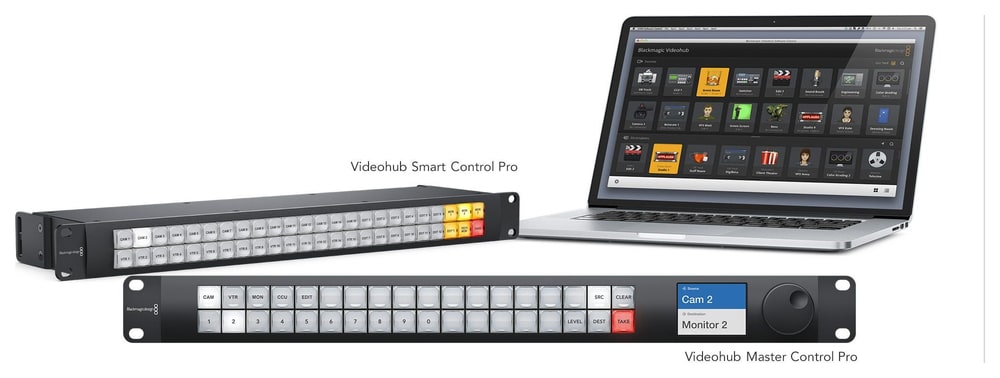 Blackmagic Videohub Master Control Pro – Videohub in ST 2110