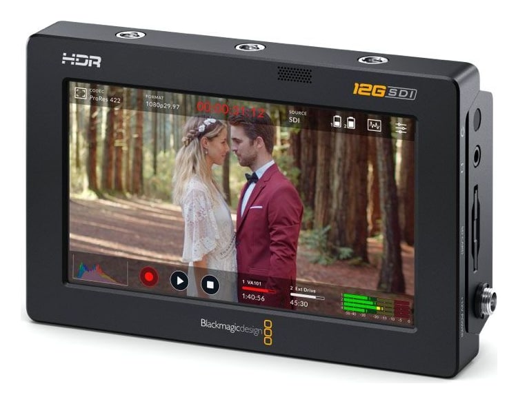 Video Assist 5″ 12G HDR – Izjemno svetel zaslon HDR s širokim barvnim obsegom