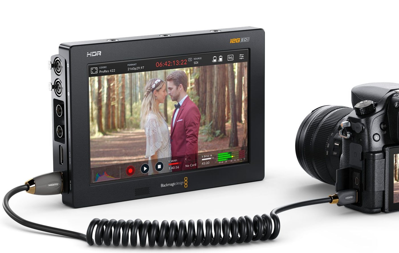 Video Assist 7″ 12G HDR – Datoteke, pripravljene za montažo