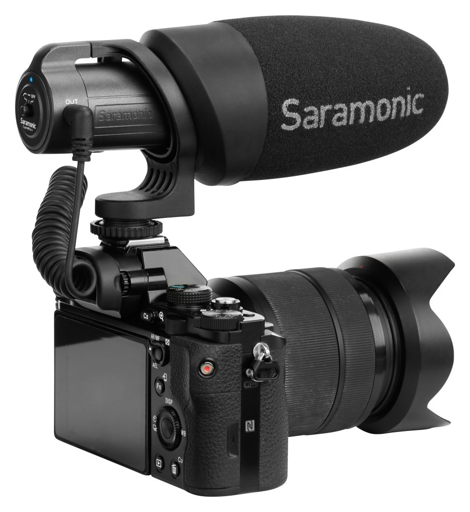 Saramonic CamMic+ – Na fotoaparat in kamero