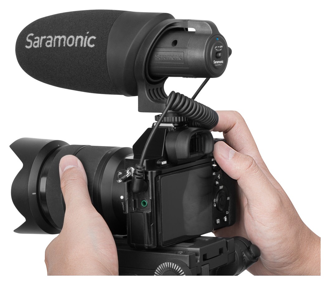 Saramonic CamMic+ – Telefon, tablica in vlog