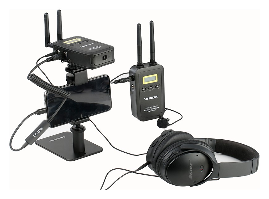 Saramonic LC-C35 – Reportažni komplet s telefonom