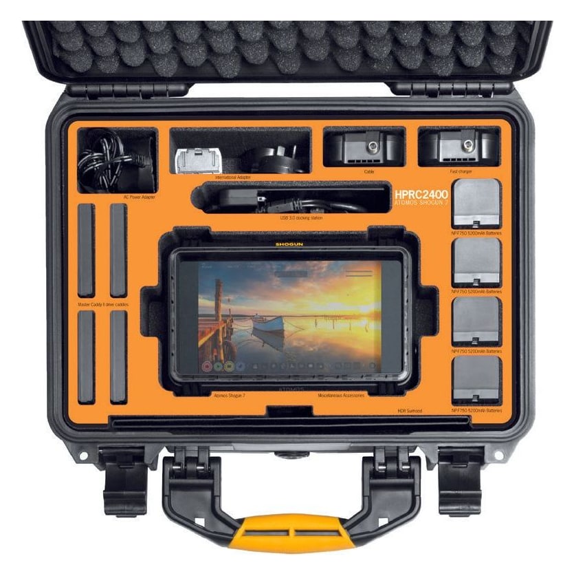 HPRC 2400 – Vložek po meri za Atomos Shogun 7