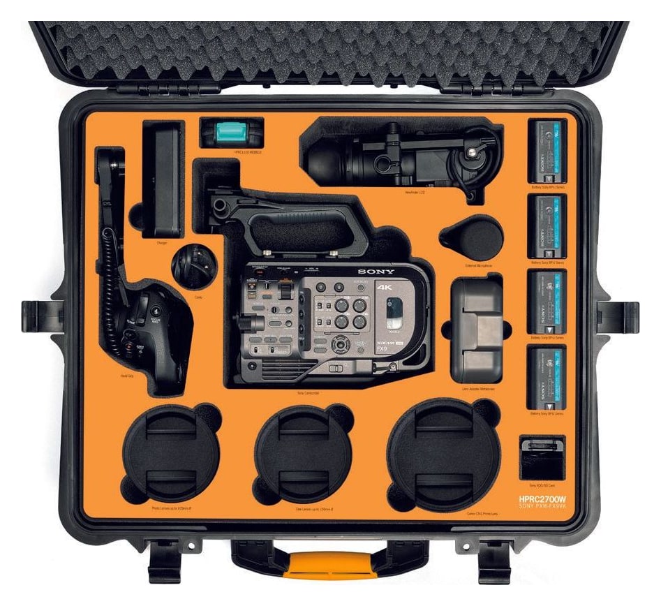 HPRC 2700W – Vložek po meri za Sony PXW-FX9