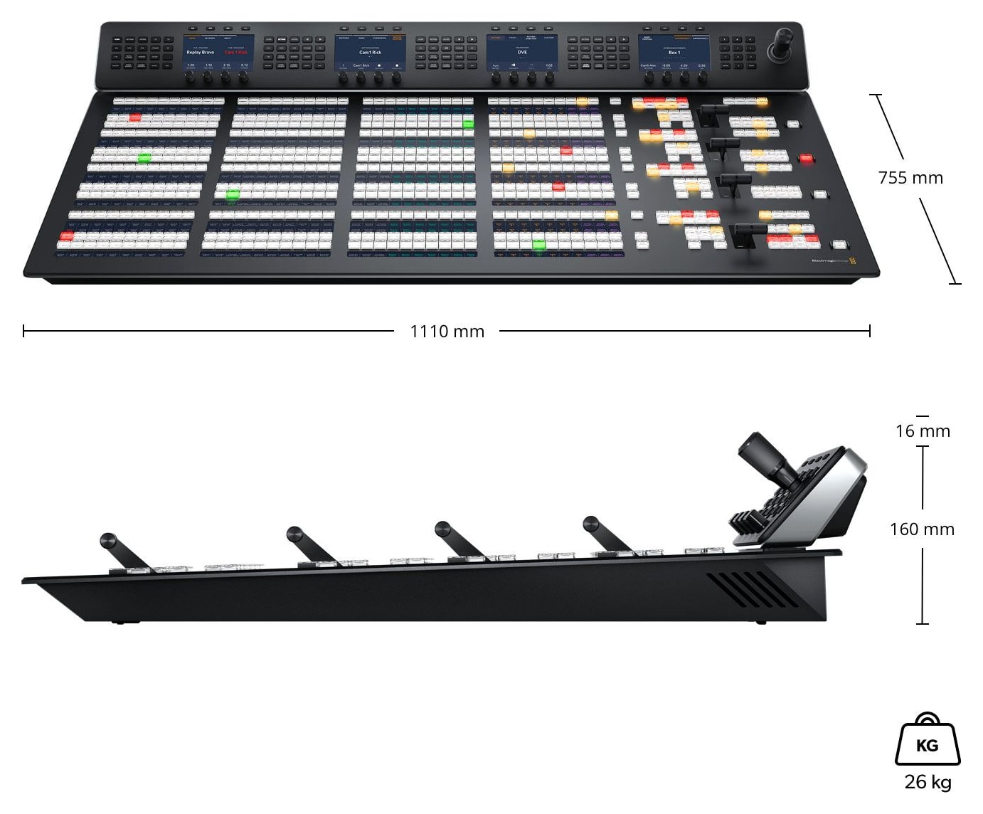 ATEM 4 M/E Advanced Panel 40 – Mere