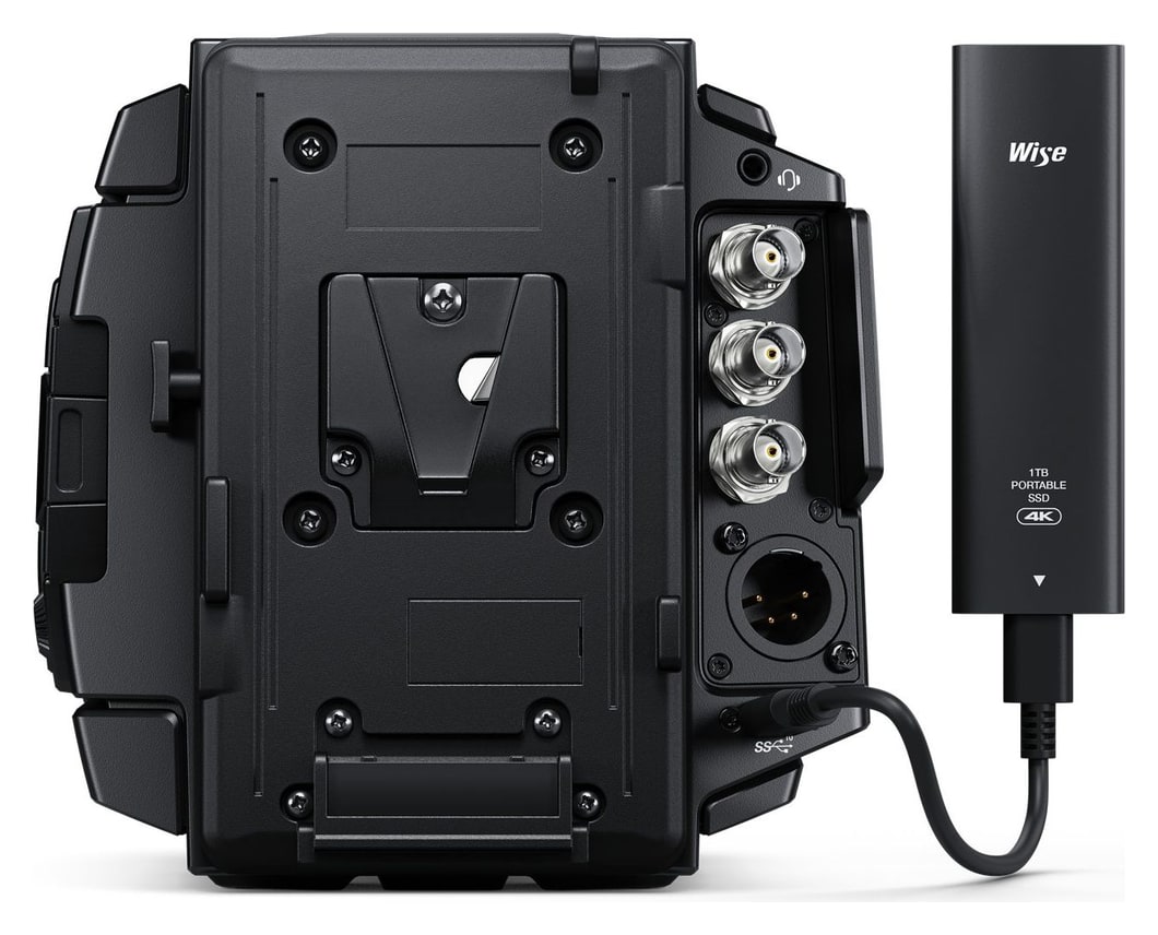Blackmagic URSA Mini Pro 12K – Tri možnosti snemanja