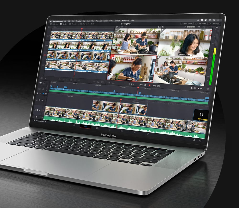 ATEM Mini Pro ISO – Projekt DaVinci Resolve in Blackmagic RAW