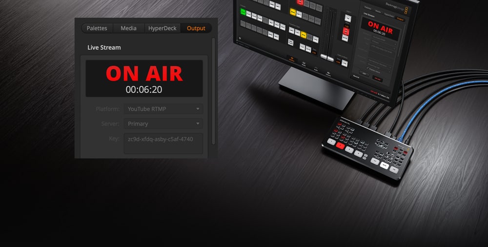 ATEM Mini Pro ISO – Pretakanje neposredno prek Etherneta