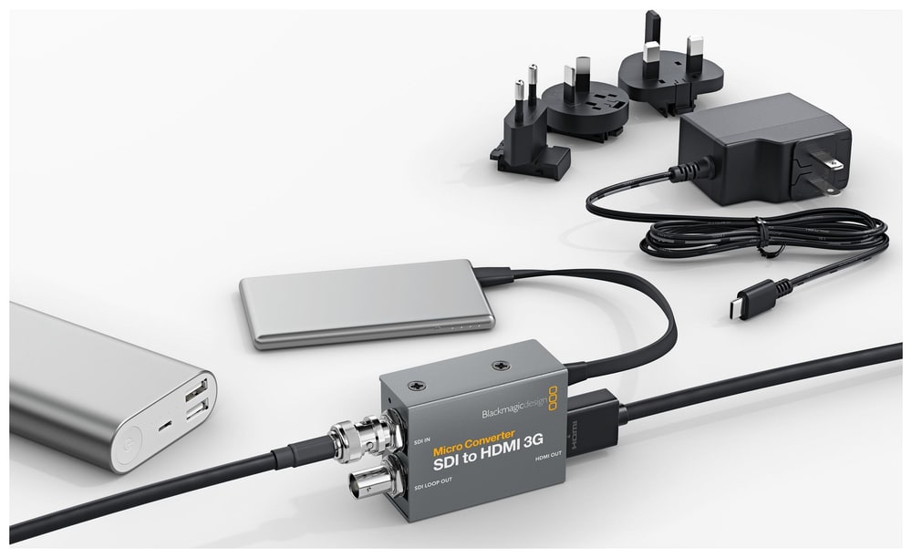 Micro Converter SDI to HDMI 3G – Napajalnik v paketu