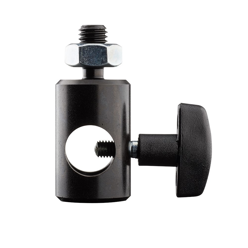 Manfrotto 014MS – sprednji pogled adapterja 16-mm ženska puša / M10
