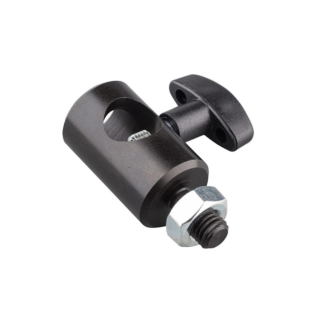 Manfrotto 014MS – detajl vijaka M10 in vpenjalnega mehanizma