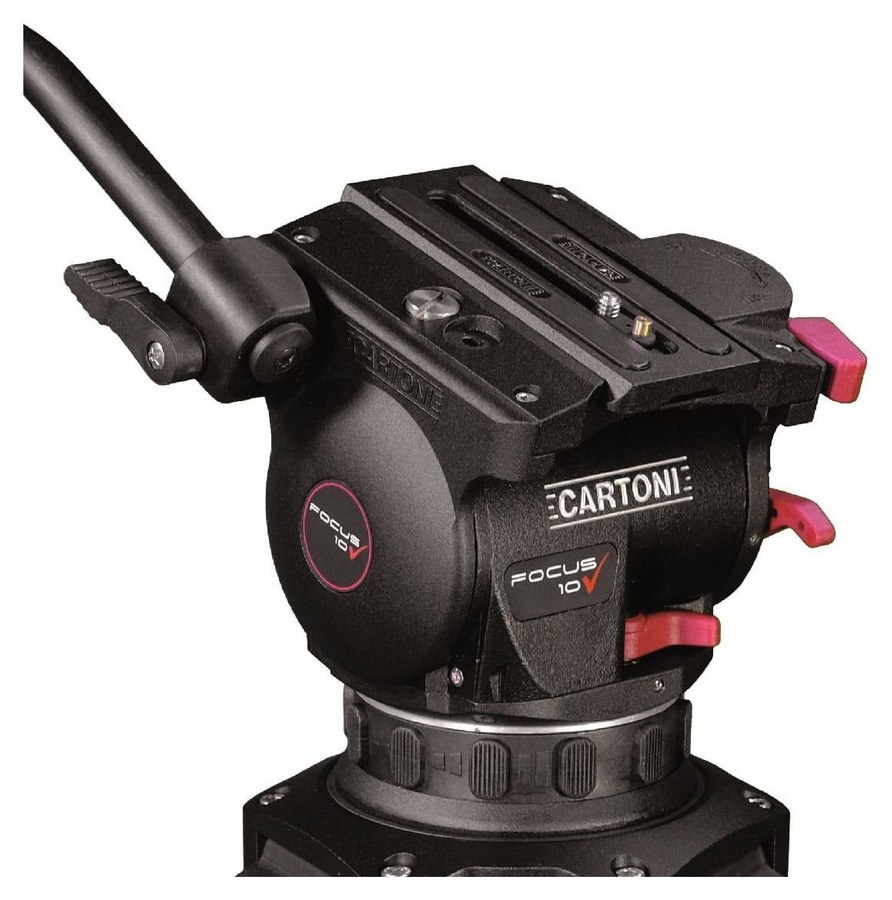 Cartoni Focus 10 Red Lock sistem MS – Fluidna glava Focus 10
