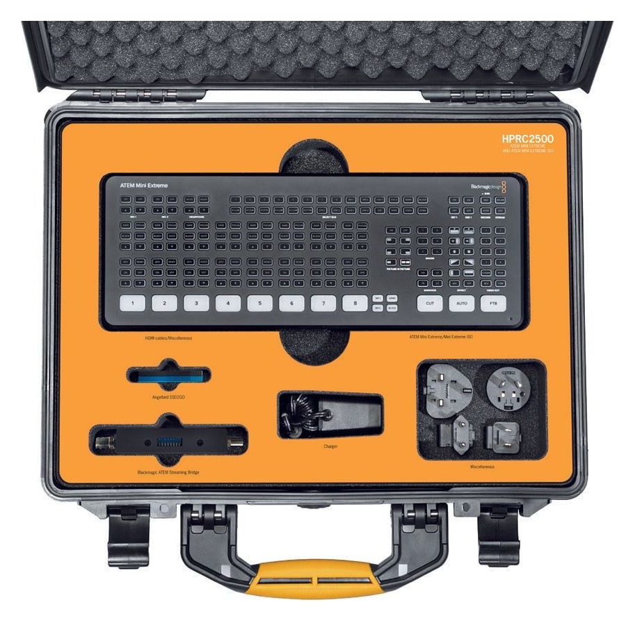 HPRC 2500 – Vložek po meri za ATEM Mini Extreme / Extreme ISO