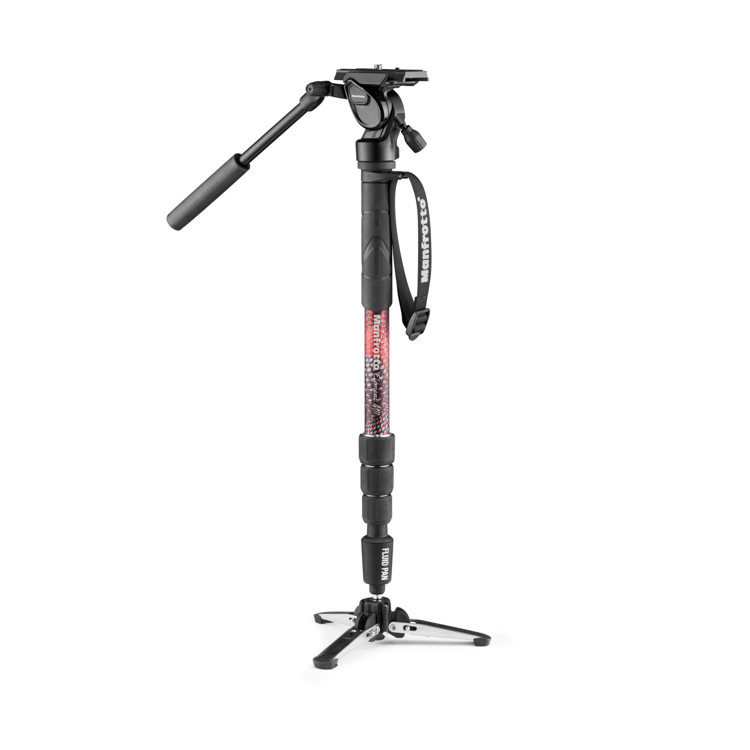 Manfrotto Element MII aluminijasti video monopod komplet s fluidno glavo