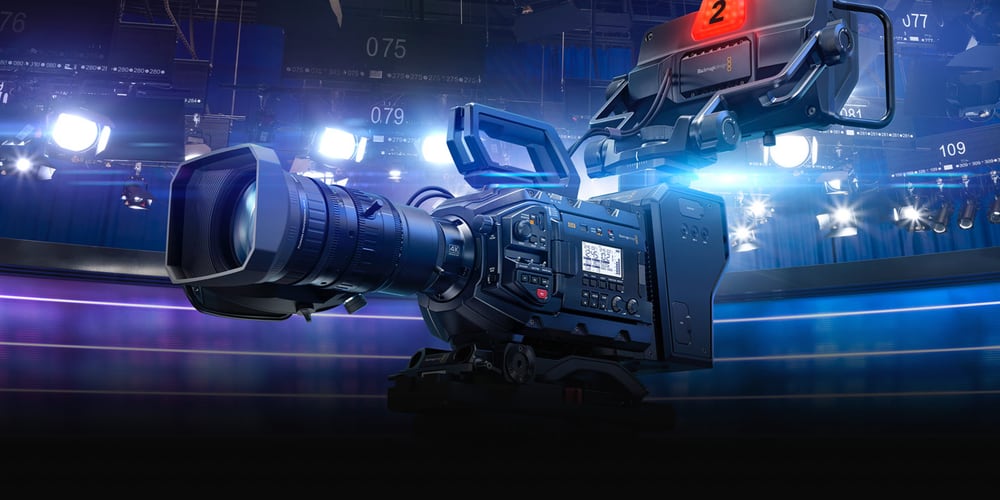 Blackmagic URSA Broadcast G2 – Kamera za novice, studio in film