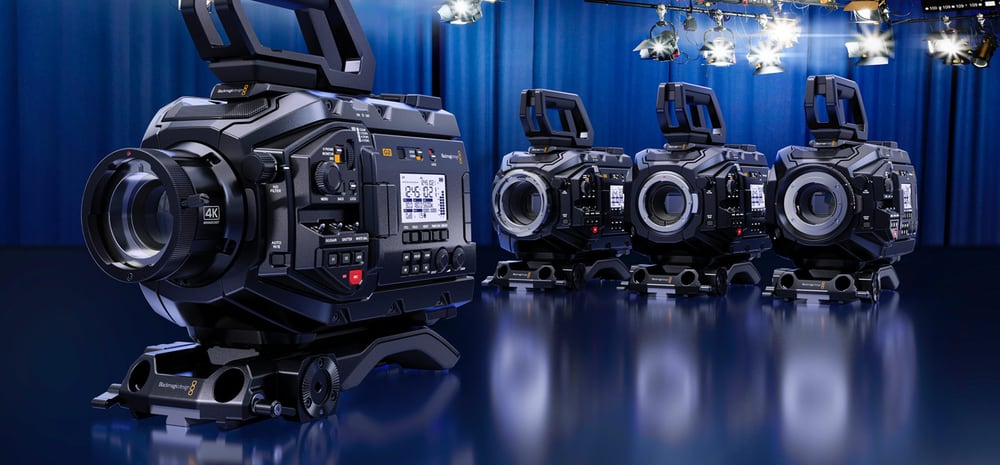 Blackmagic URSA Broadcast G2 – Bajonet B4, EF, PL ali F