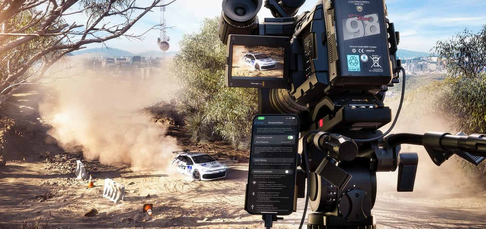 Blackmagic URSA Broadcast G2 – Oddajanje v živo prek RTMP in SRT