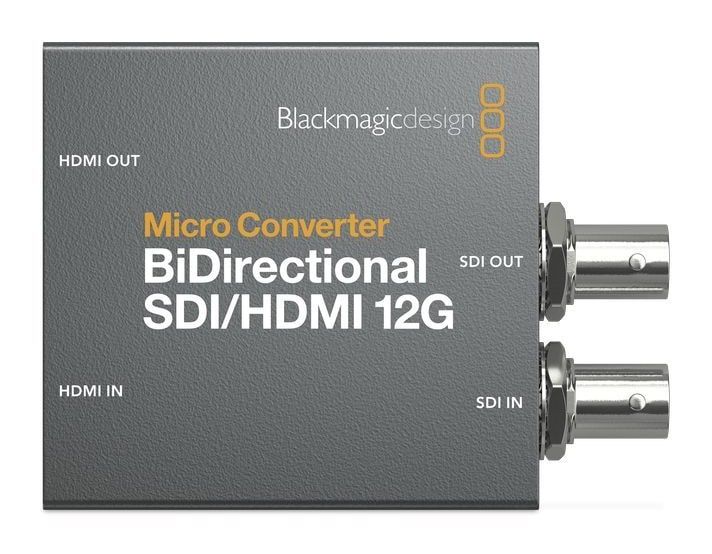 Micro Converter BiDirectional SDI/HDMI 12G – Nastavitve v aplikaciji Blackmagic Converters Setup