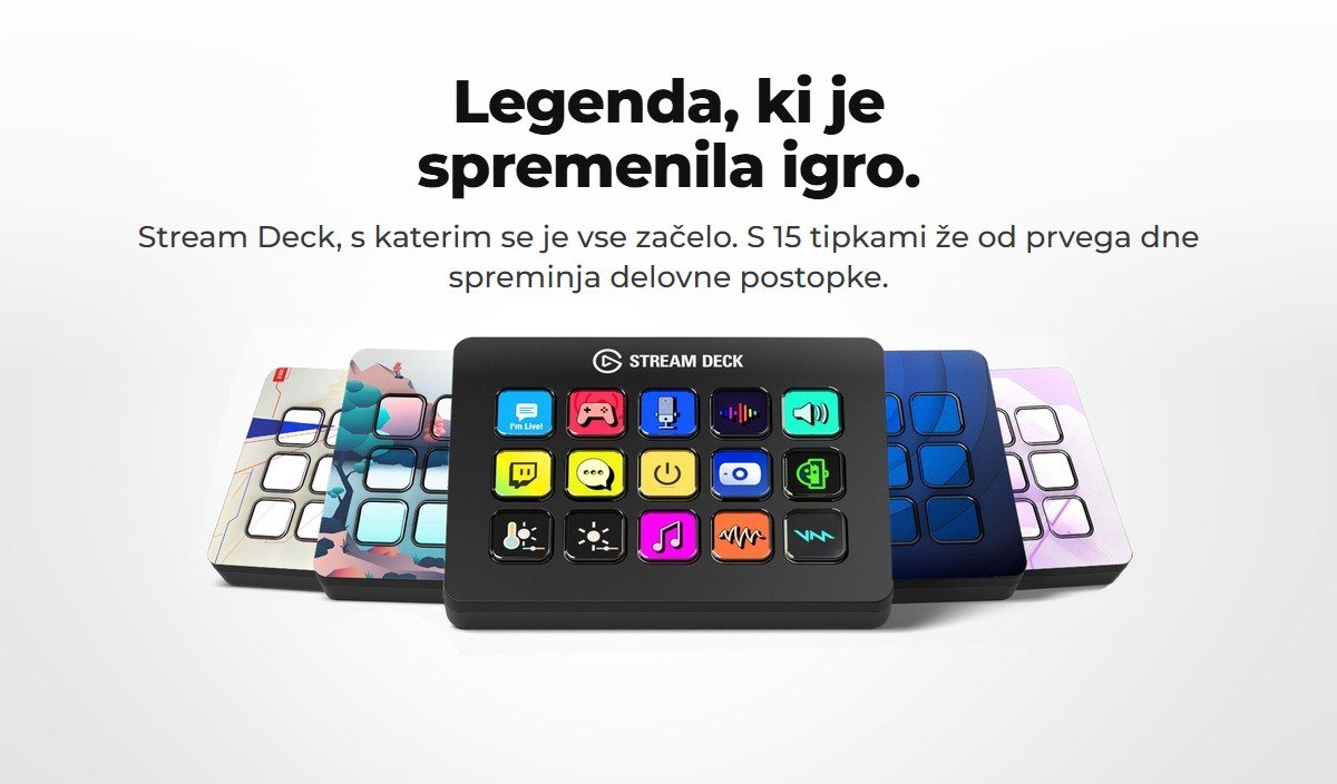 Stream Deck, s katerim se je vse začelo
