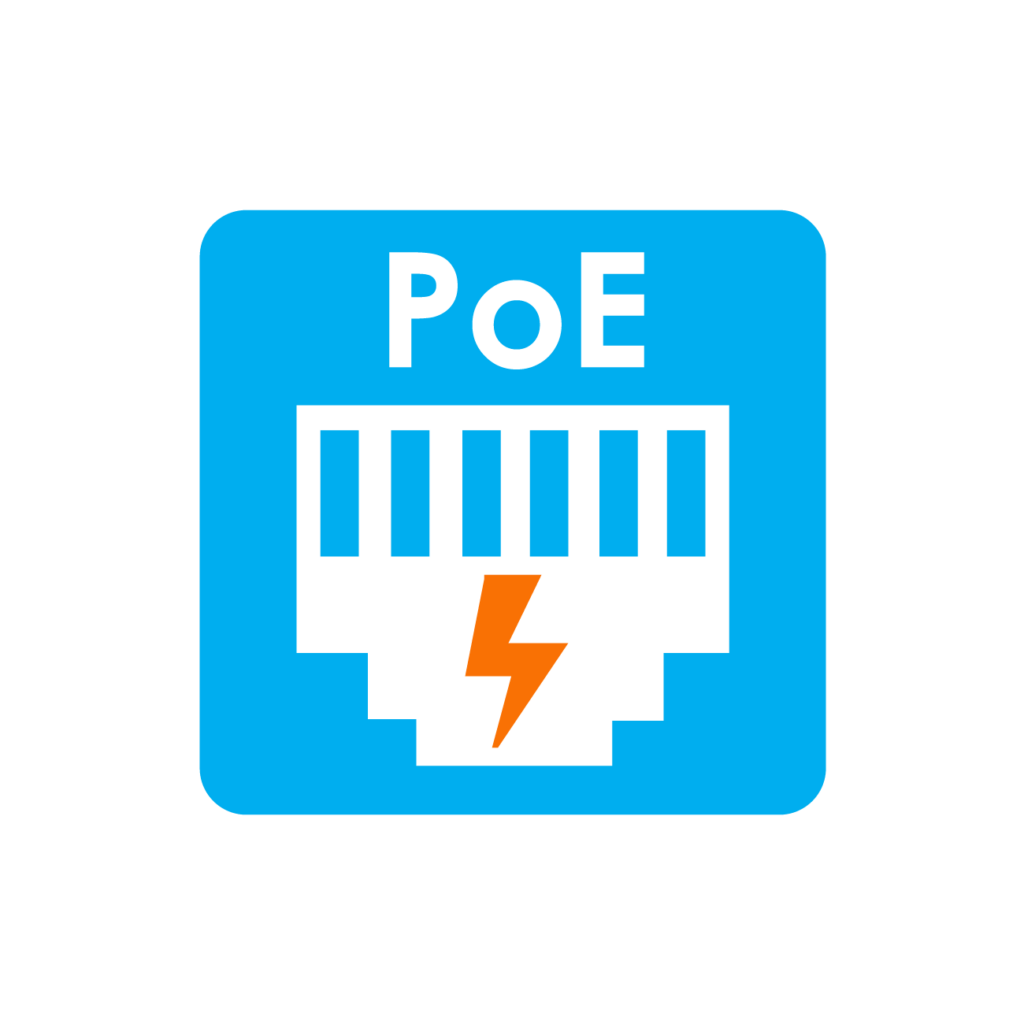 Simbol napajanja PoE prek Etherneta