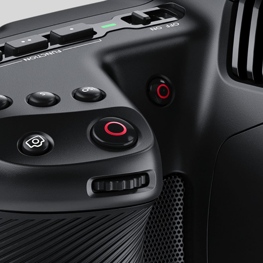 Blackmagic Pocket Cinema Camera 6K G2 – Ročaj z upravljanjem pod prsti
