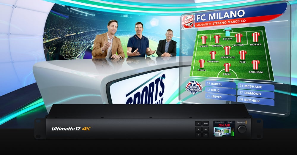 Ultimatte 12 4K – SMPTE 2110 in 10G Ethernet