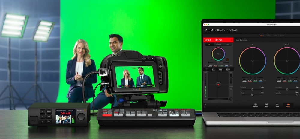 Ultimatte 12 4K – Upravljanje s programsko opremo ali s krmilno ploščo Smart Remote 4
