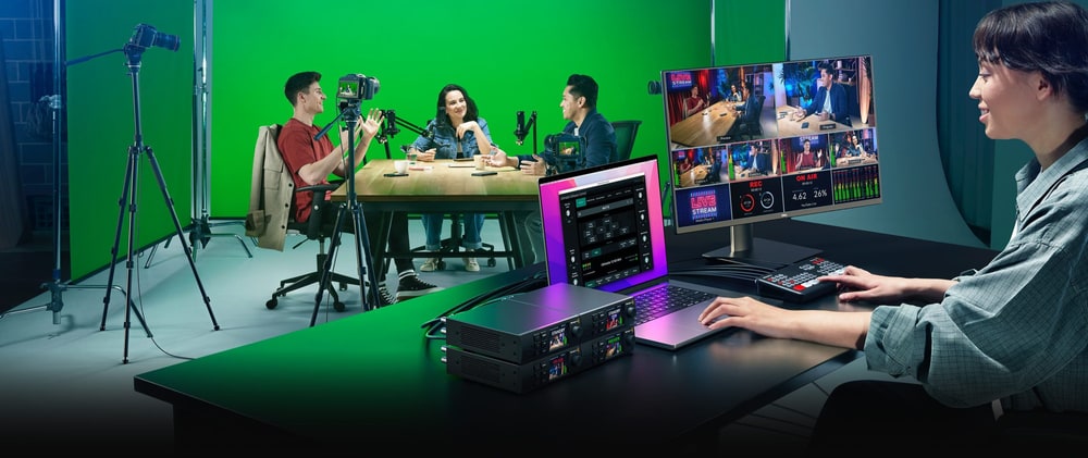 Ultimatte 12 8K – Virtualni studio s fiksnimi kamerami