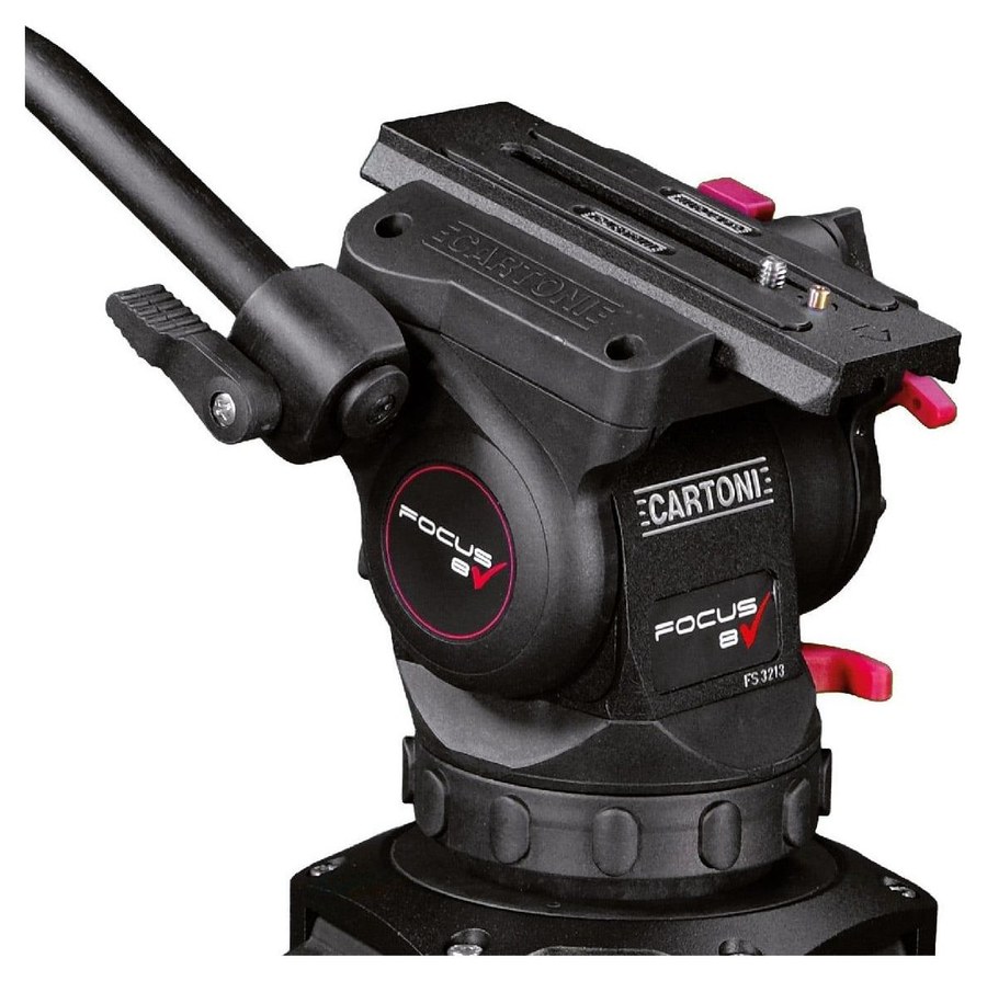 Cartoni Focus 8 Red Lock sistem MS – Fluidna glava Focus 8