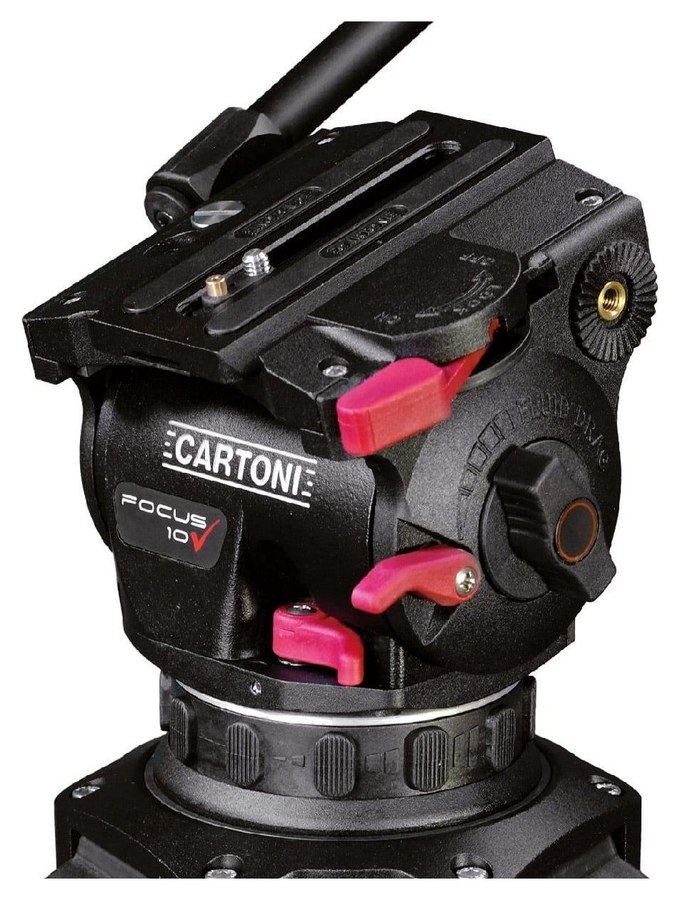 Cartoni Focus 10 Stabilo Carbon sistem – Ročice za upravljanje