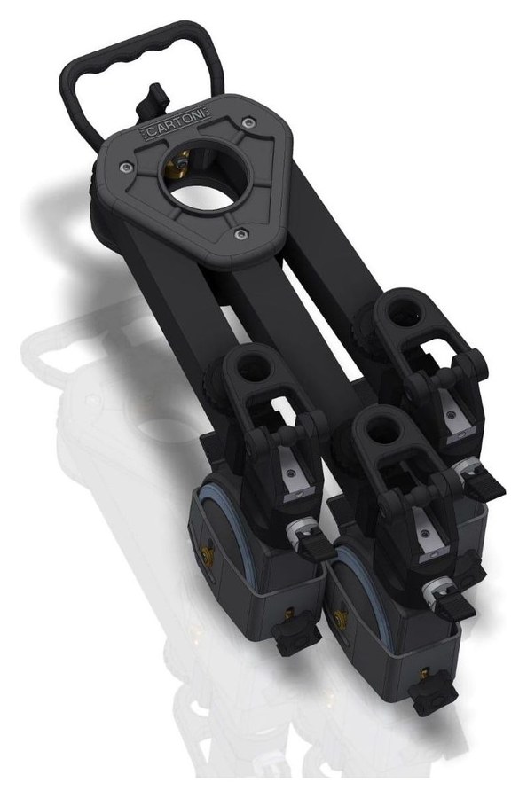 Cartoni D834/A voziček Standard, raztegljiv – Zložen voziček
