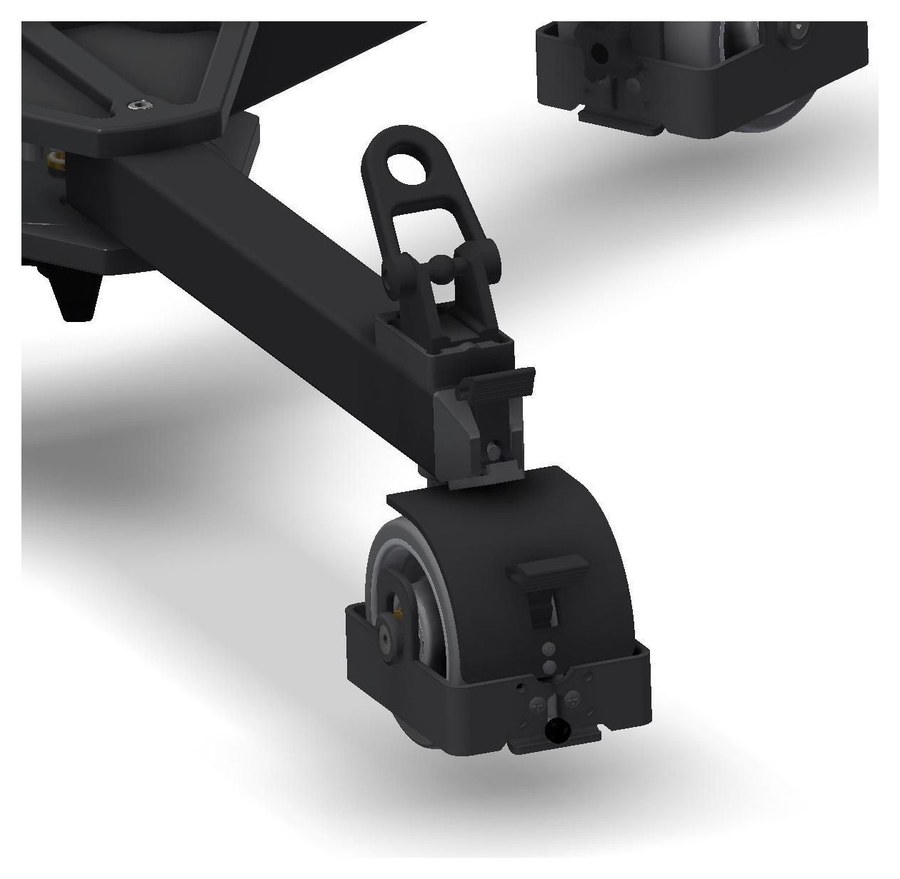 Cartoni D837 voziček Studio – Skupina koles