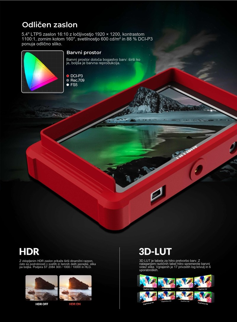 Lilliput FS5 – infografika 1