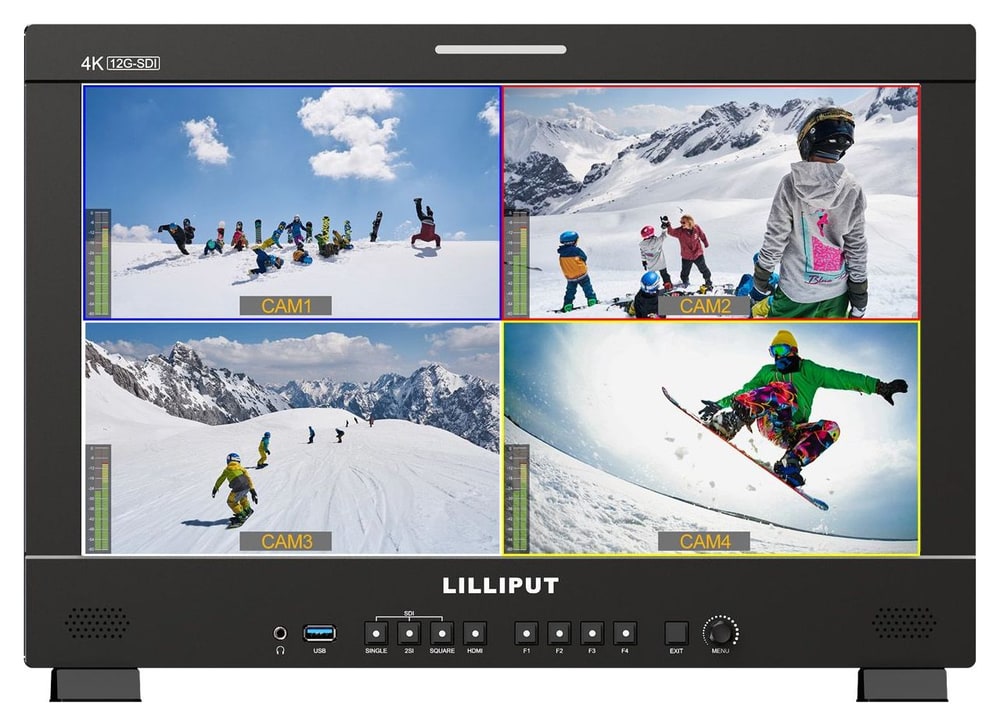 Lilliput Q18 – Merilniki za kamero in montažo
