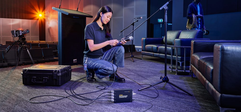 ATEM Microphone Converter – Za mikrofone in zunanjo mešalno mizo