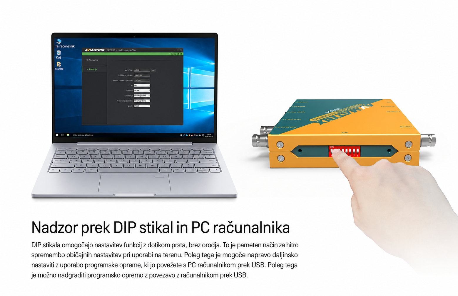 AVMATRIX SC2030 – slovenska infografika 4