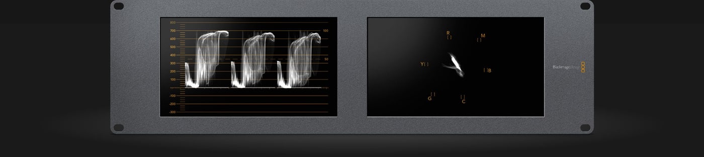 SmartScope Duo 4K – Waveform, vektorskop in zvok
