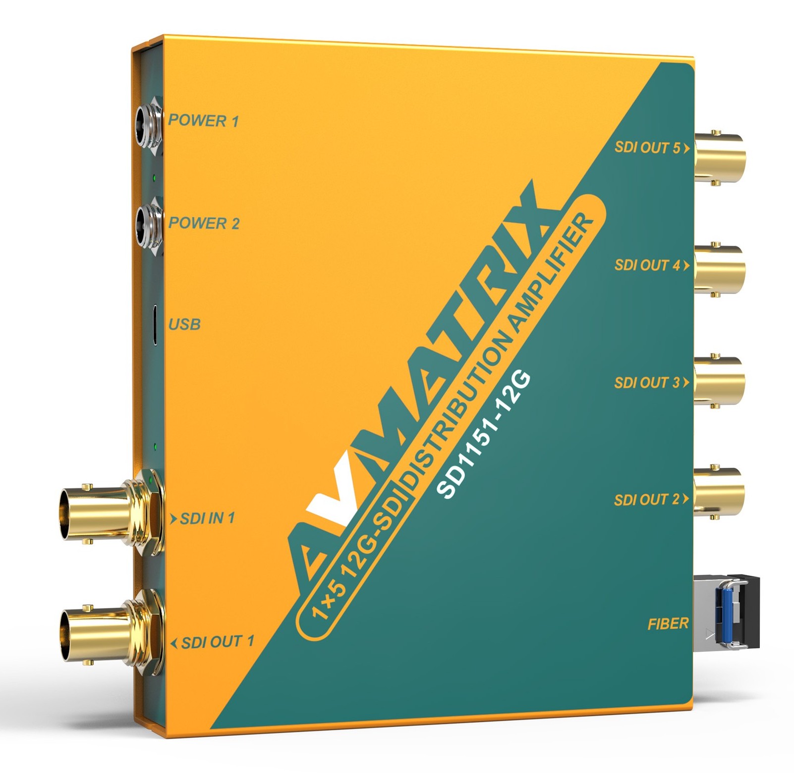 AVMATRIX SD1151-12G – Pet izhodov SDI