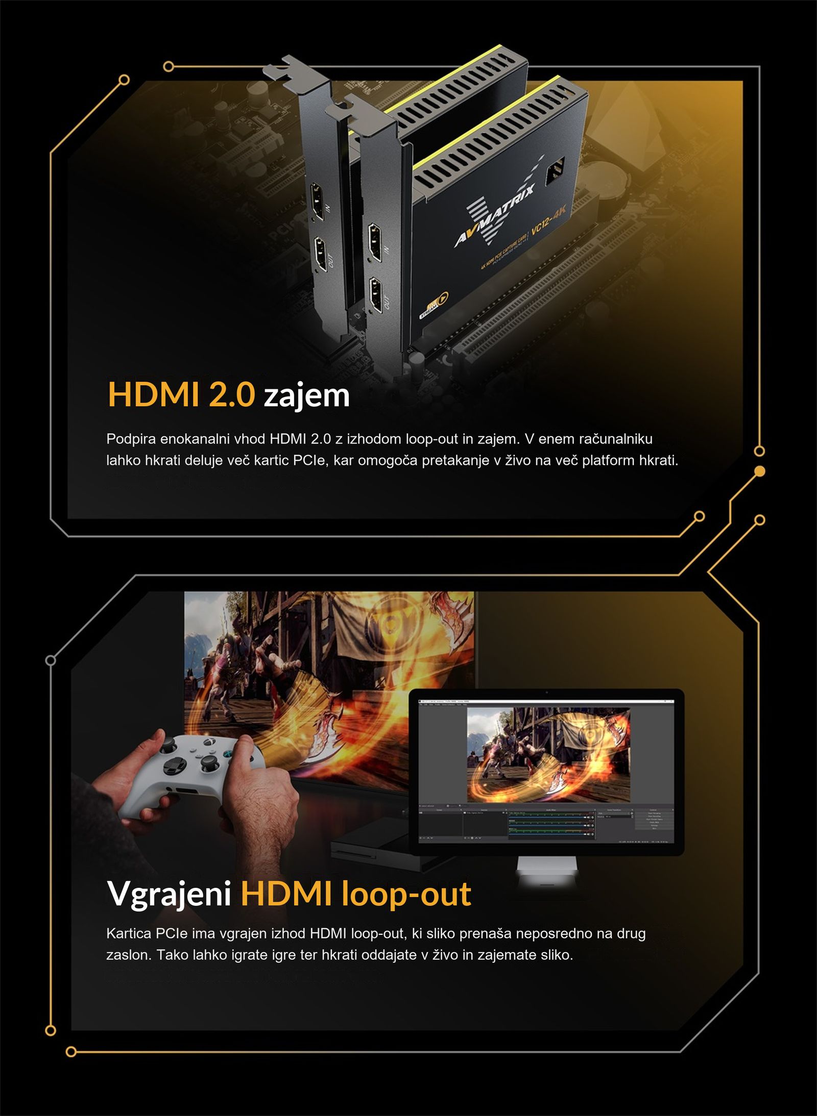 AVMATRIX VC12-4K – infografika