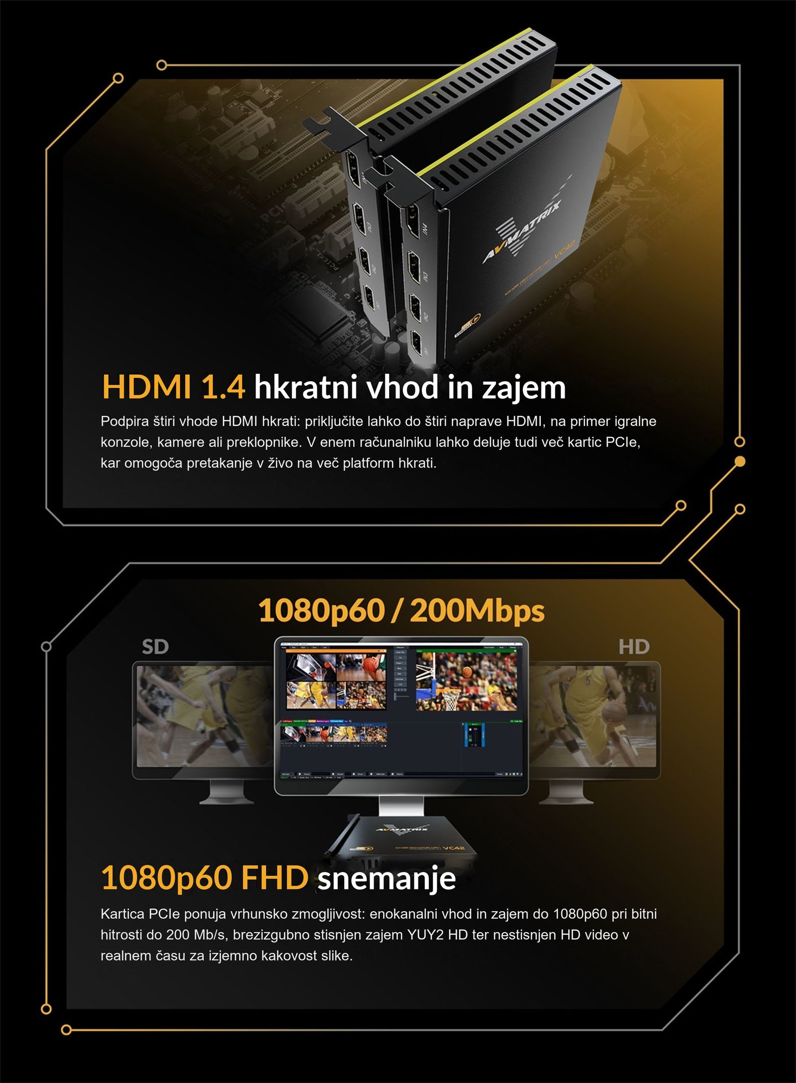AVMATRIX VC42x – infografika