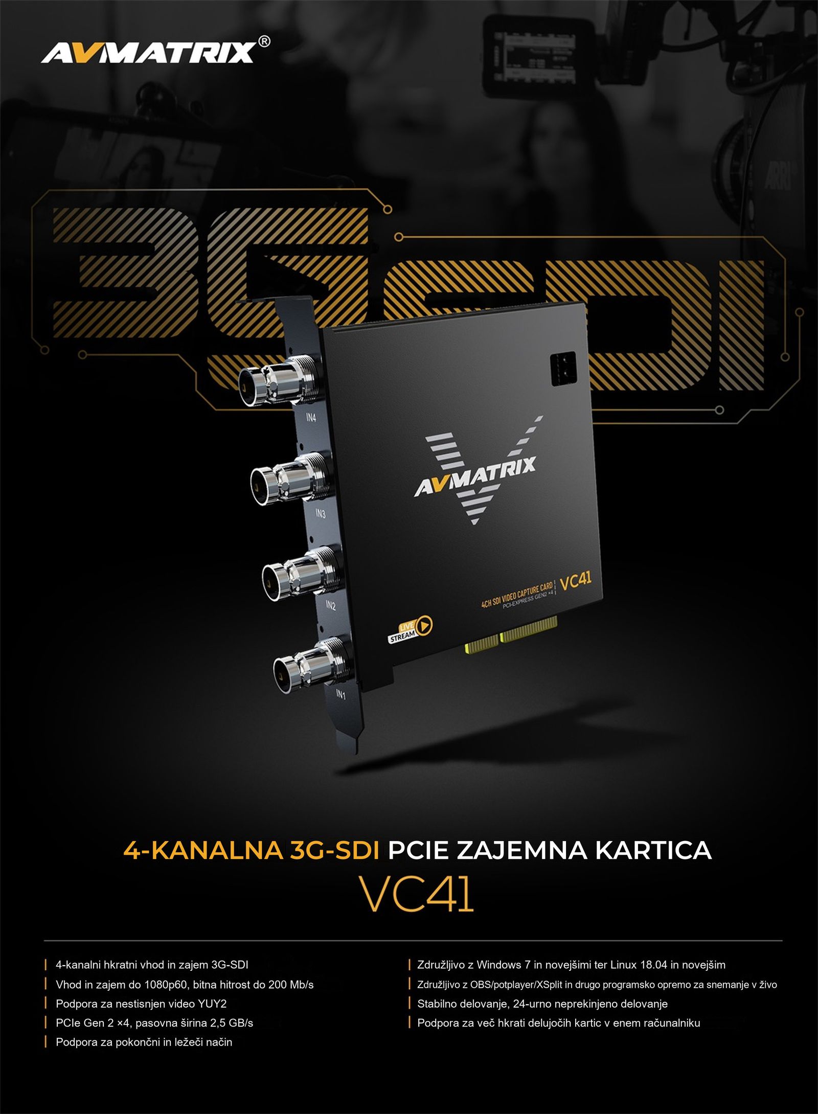 AVMATRIX VC41 – infografika