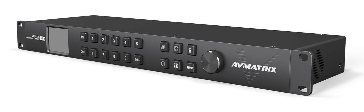 AVMATRIX MMV1630 – Sprednja plošča