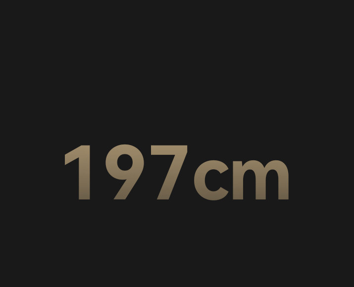 Do 197 cm