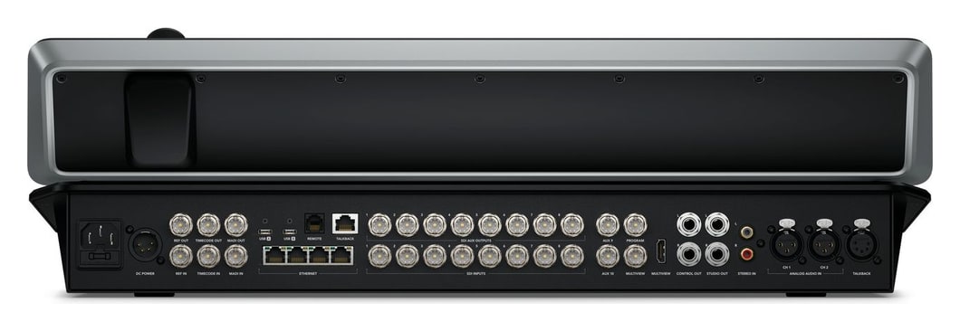 ATEM Television Studio 4K8 2TB – Vgrajeno napajanje in rezerva 12 V