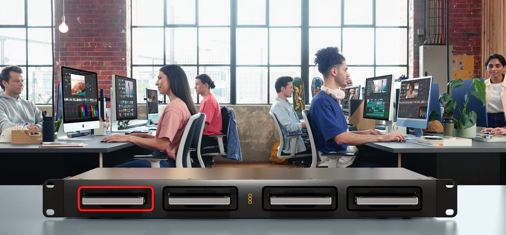 Blackmagic Design Cloud Dock 4 – Kompaktna zasnova za omaro